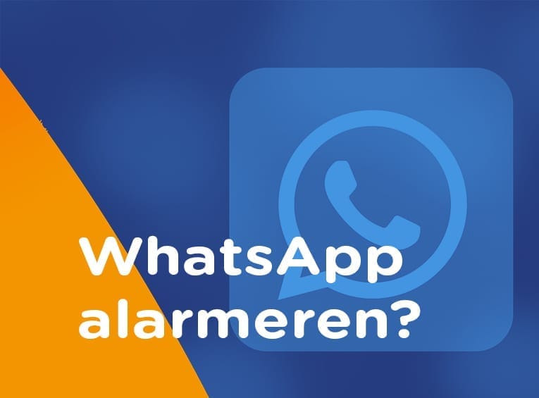 WhatsApp alarm
