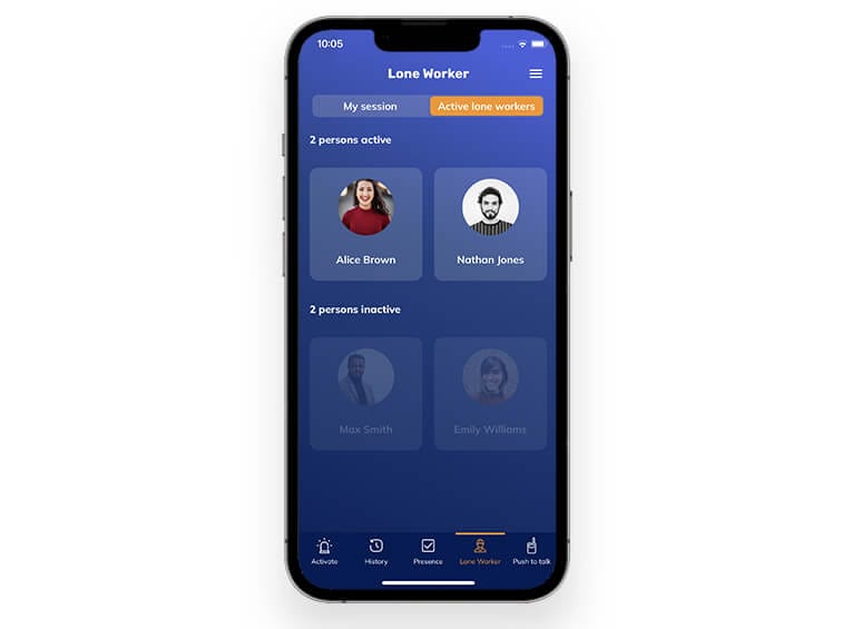 Active lone worker 2022 EN 765 565 Overview of active lone workers