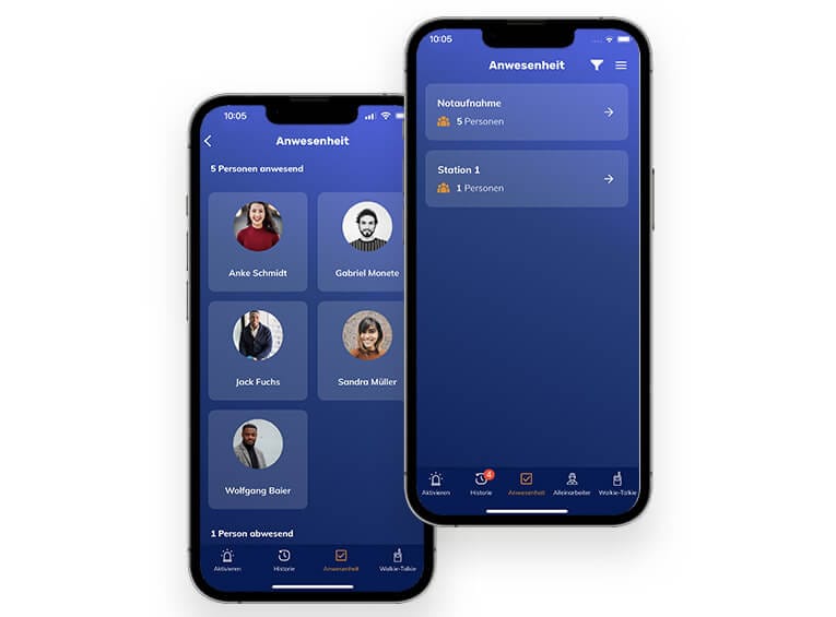 Anwesenheitsübersicht App 2022 DE 765 565 Anwesenheitsübersicht