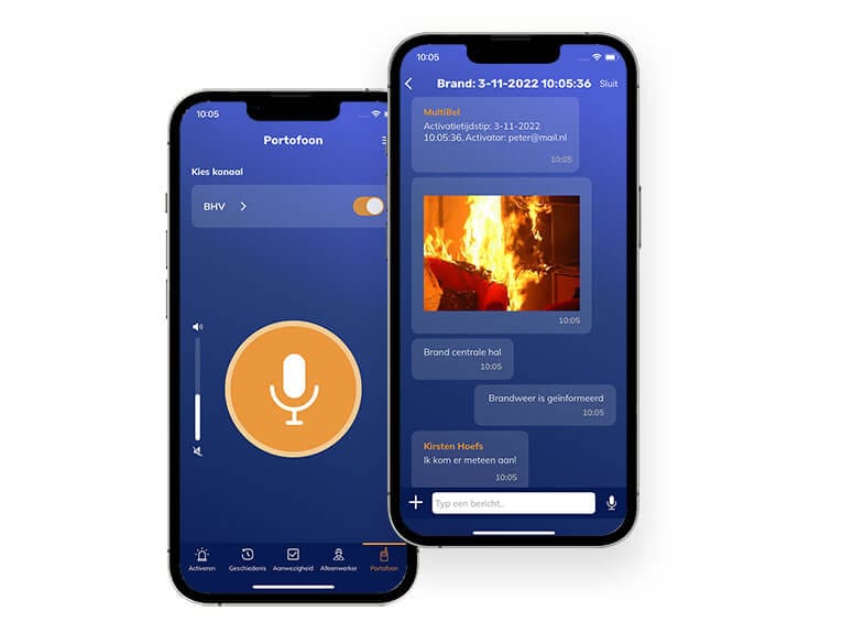Crisis App Communicatie