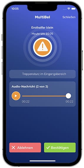 Schulsanitätsdienst App