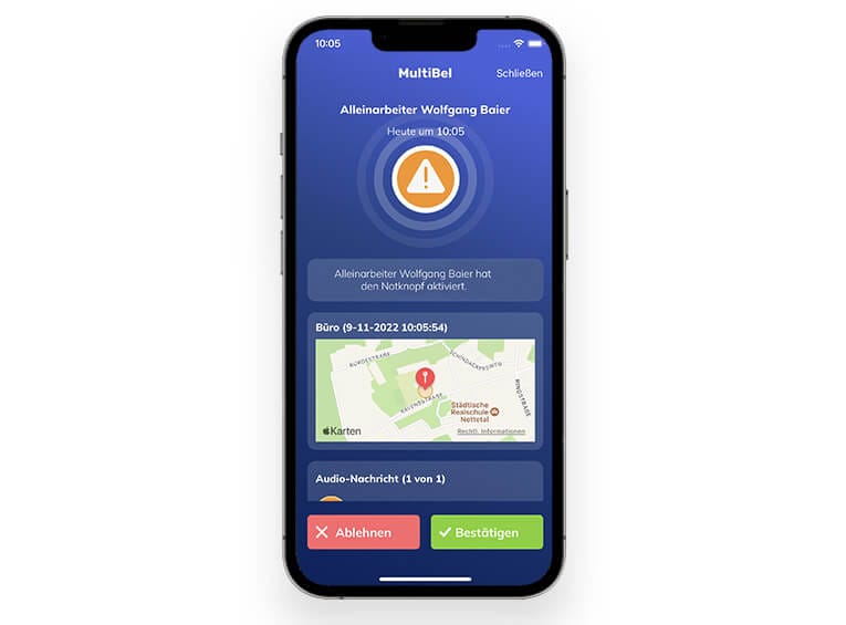 PNA Positionsbestimmung 2022 DE 765 565 Personen-Notsignal-Anlage Positionsbestimmung
