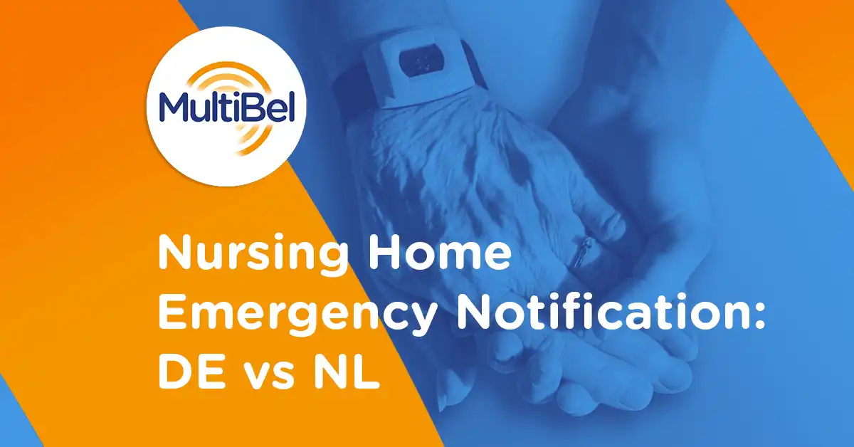Pflegeheim Alarmierung EN 1200 628 Nursing home alerting
