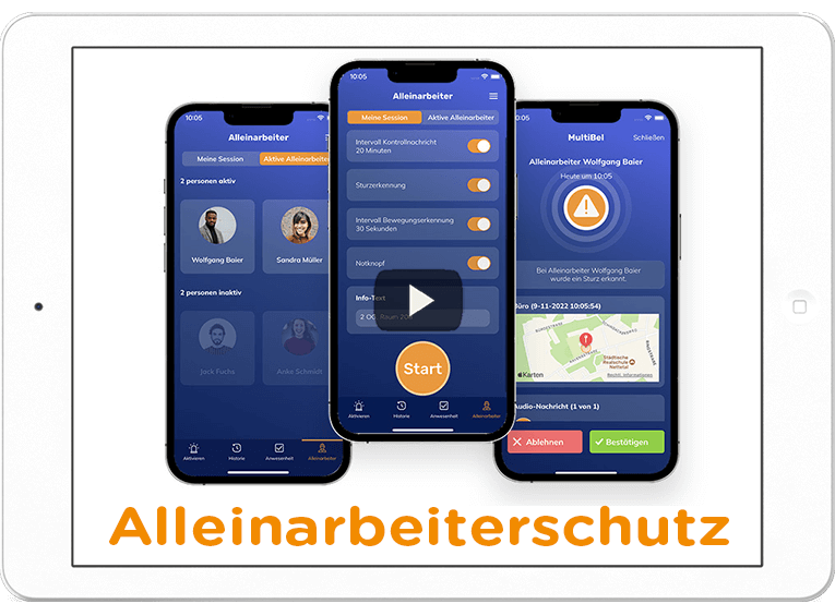 Was ist eine Alleinarbeiter App?