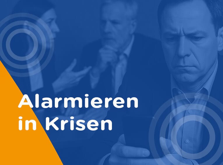 Zielgerichtete Alarmierung 765 565 1 Krisenmanagement Alarmierung
