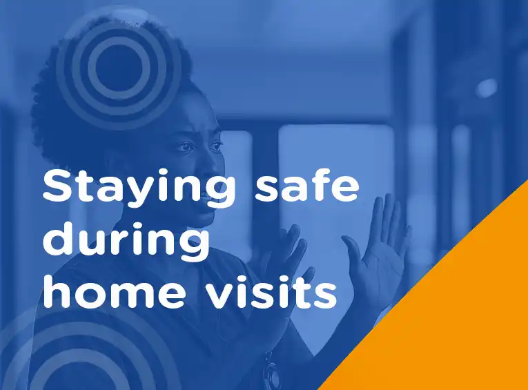 home visit panic button
